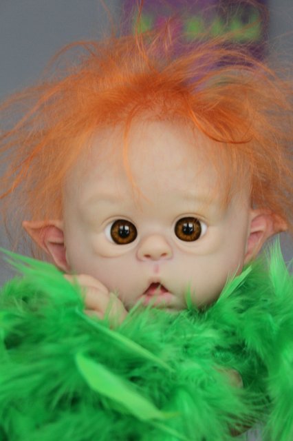 Чудо в перьях, кукла-реборн Элины Кудрявцевой (фото 3)