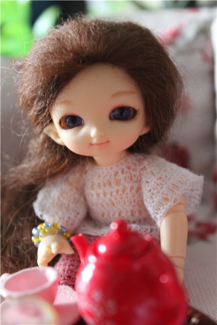 Чаепитие у Розочки — Куклы Fairyland (ФэйриЛэнд): BJD (БЖД) (фото 6)