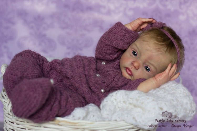 Мой ангел, моя нежность, моя Амелия. Кукла реборн Олеси Венгер