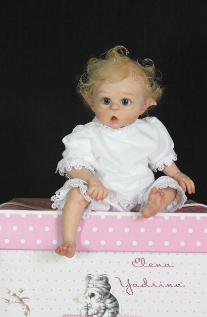 Поваренок по мотивам работы "Прототип мини Офелии". Куклы реборн Елены Ядриной
