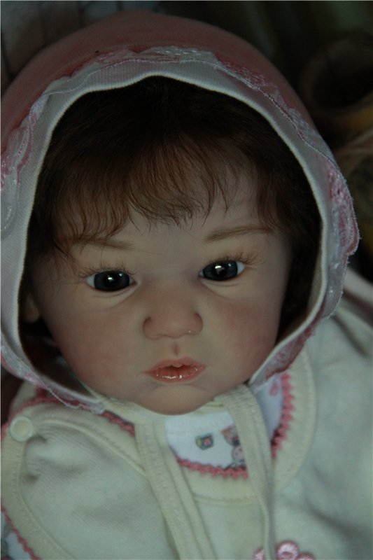 Малышка Карина. Куколка из молда Maike от Gudrun Legler (фото 10)