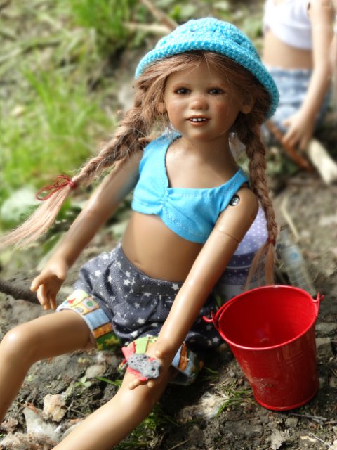 Мои рыбачки — Куклы Annette Himstedt (Аннетт Химстедт): коллекционные