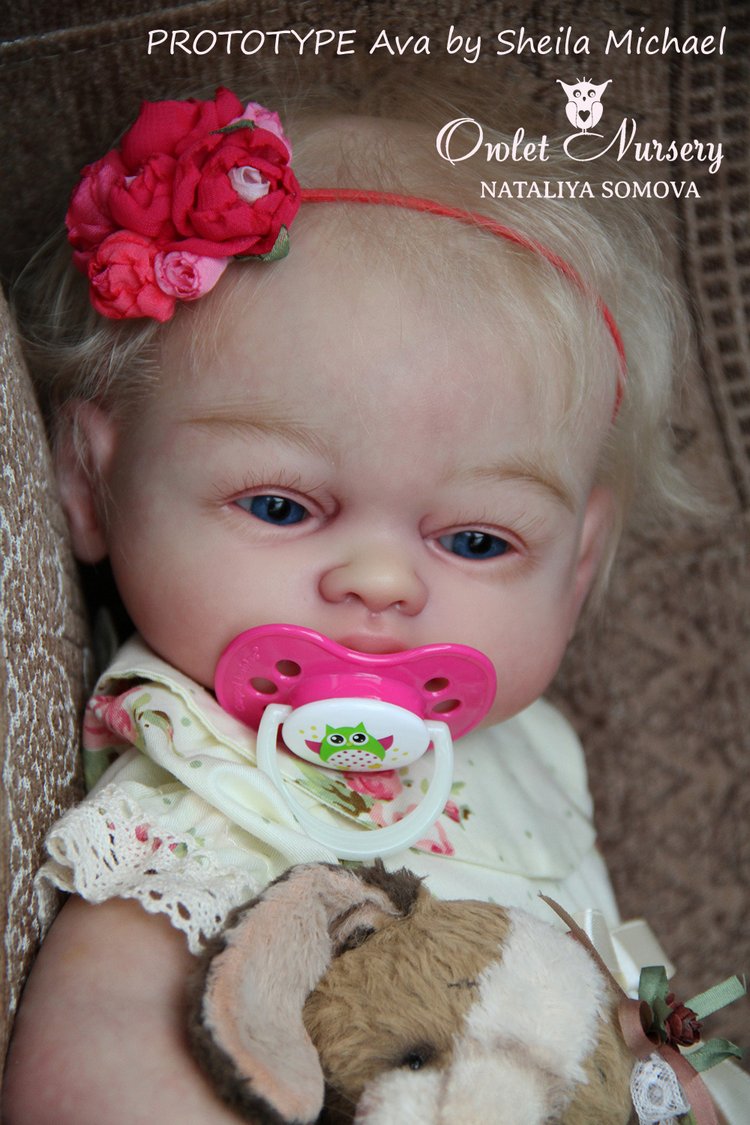 Сильвия - мой прототип Ava от скульптора Sheila Michael. Кукла реборн Наталии Сомовой