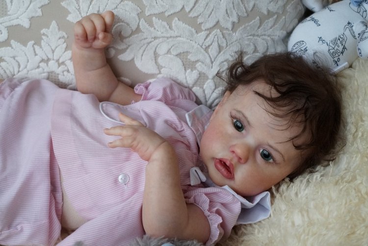 Я назвала ее Scarlett. Кукла реборн Наталии Коноваловой