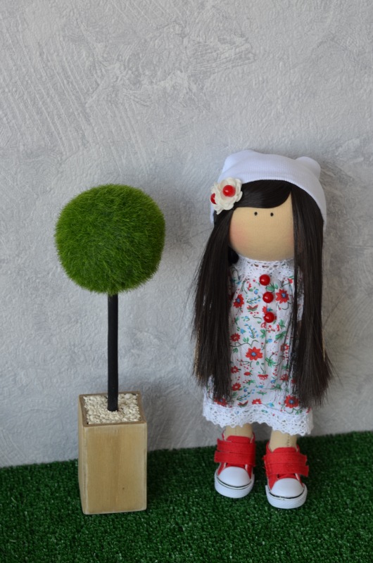 Большой румбокс с аксессуарами (фотозона 7в1) для кукол от 25 см