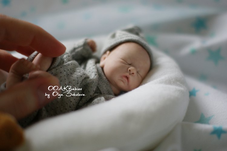 Арсений. Младенец ООАК Ольги Соколовой (фото 6)