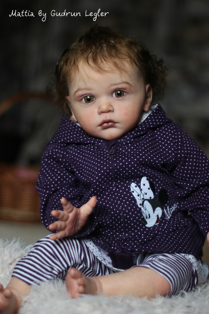 Еще раз Мышка. Mattia by Gudrun Legler. Кукла реборн Преображенской Светланы (фото 6)