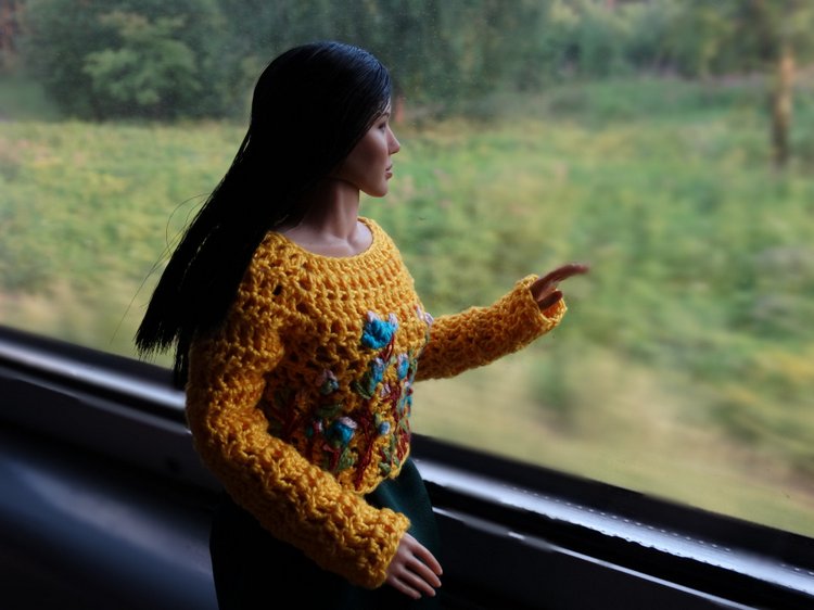 Прекрасная Джунг. Шарнирная кукла от VERYCOOL