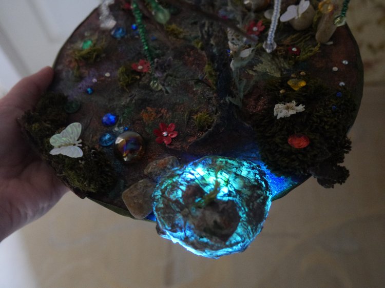 Подставка-дерево для кукол из папье-маше. Мастер-класс