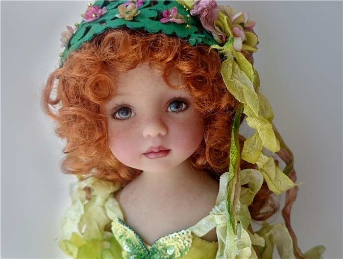 Мои пионы, Мона — Куклы Dianna Effner (Эффнер) из винила: Little Darling (фото 2)