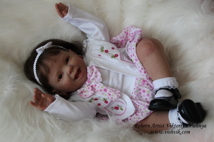 Белоснежка... Снежка.. Кукла реборн Вишни Виктории