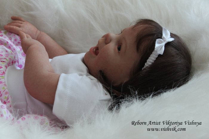 Белоснежка... Снежка.. Кукла реборн Вишни Виктории (фото 9)