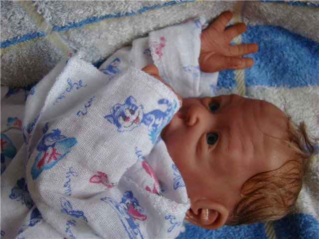 Еще один бутуз. Авторские куклы Кондрашовой Ирины