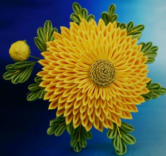 Kanzashi - японское искусство создания красоты (фото 10)