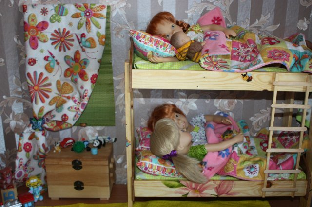 Пижамная вечеринка или наша новая кровать