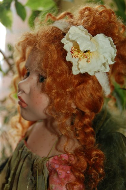 Коллекционная кукла Rosa Canina - эльф, что живёт в моём доме