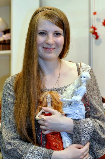 Аристократки Анны Линбергер. Авторские куклы Anchi