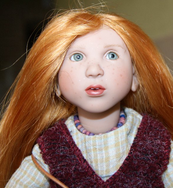 Коллекционная кукла Amelie - мое рыжее облачко