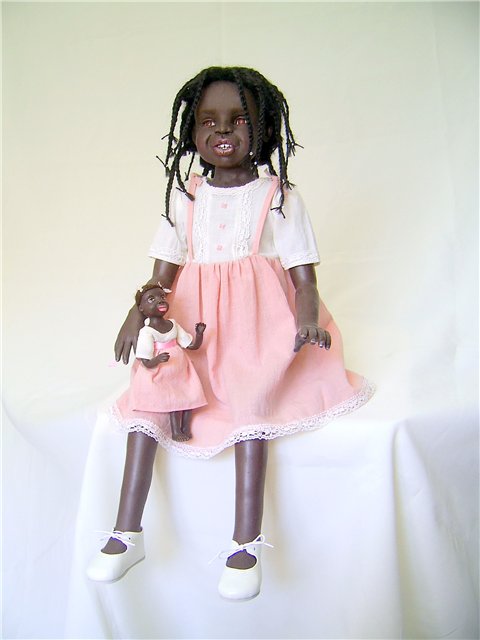 Авторские куклы Светланы Гришко. Новенькая и подруги