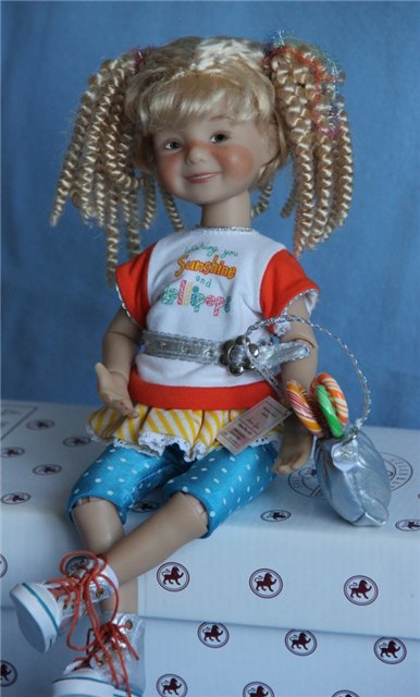 Шарнирочки-Кудряшечки. Девчонки - хулиганочки! Коллеккционные куклы Ashton Drake