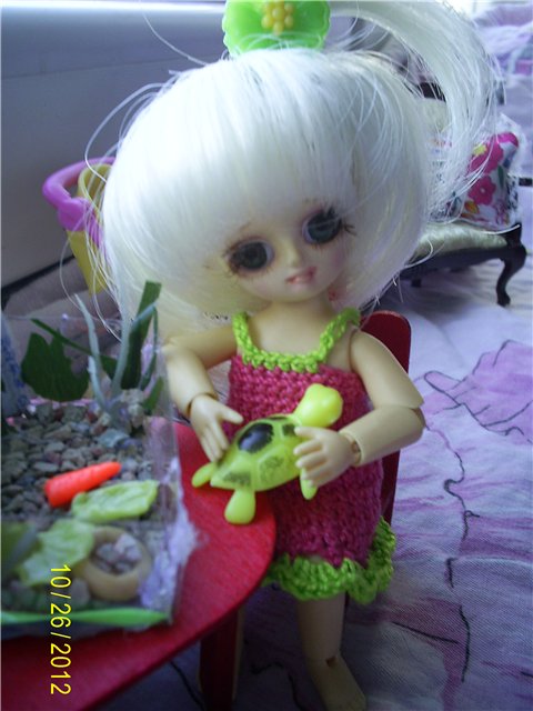 Наряжались, наигрались - и немного показались. Обновки для куклы БЖД (фото 4)