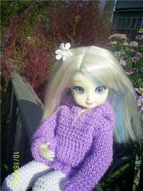 Сиреневый туман... Обновки для куклы БЖД (фото 4)