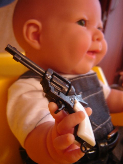 Шериф и его помощник против Мистера Лягуха. Куклы Berenguer