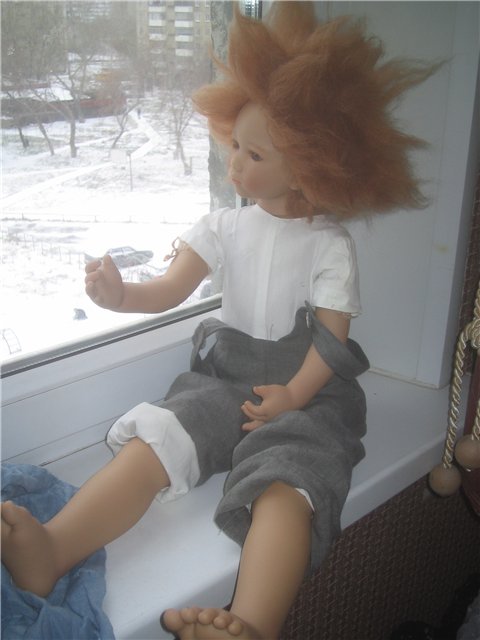 Рыжее солнышко Тимо от Annette Himstedt