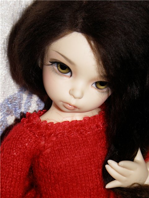 Девочка в красном — Куклы Fairyland (ФэйриЛэнд): BJD (БЖД) (фото 2)