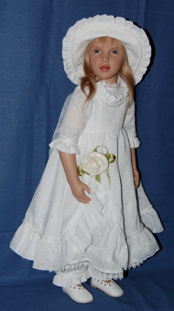 Белоснежная роза — Одежда и обувь для кукол своими руками: фото (фото 3)