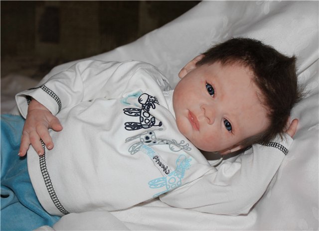 Кукла реборн Арсюша. Мамина ягодка сладкая (фото 2)