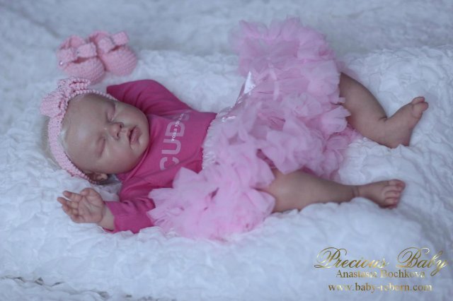 Маленькая снежинка! Кукла реборн Анастасии Бочковой