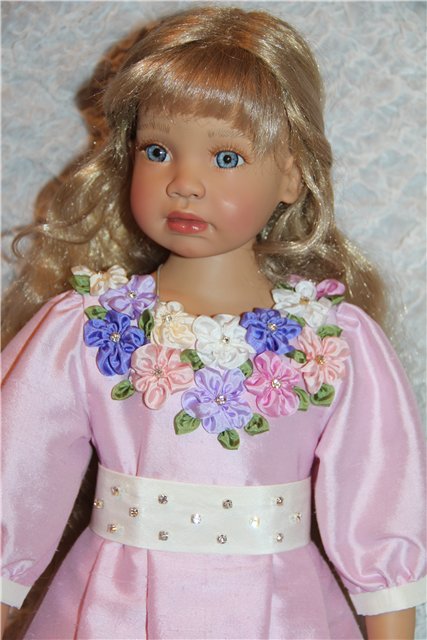 Шёлковое дефиле. Новые наряды для кукол (фото 8)