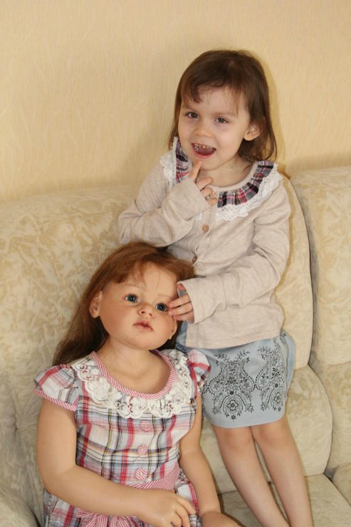 Девочка Эвелина — Куклы Реборн (Reborn): работы мастеров