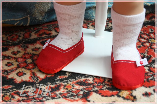 Шьём туфельки для куклы. Мастер класс