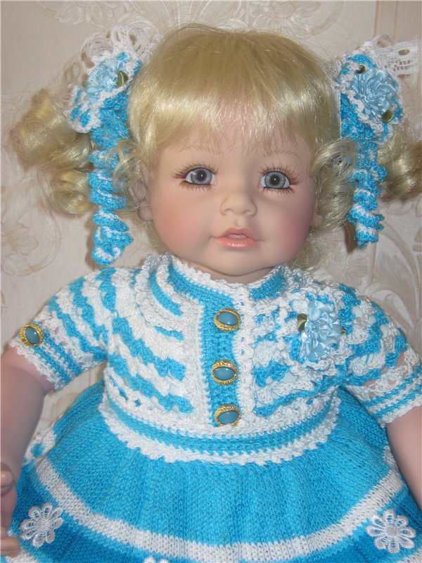 Мое бирюзовое настроение: наряды для адорочки, паолок, фейсинки (фото 3)