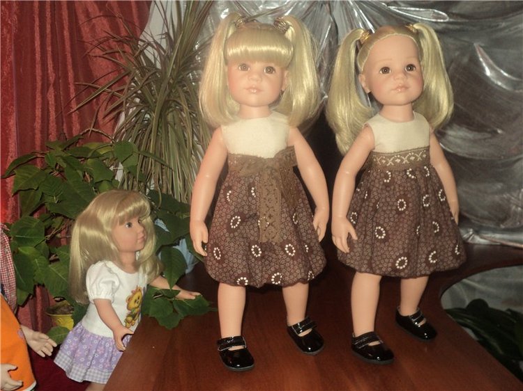 Девчушки любят наряжаться! Наряды для кукол Готц и не только