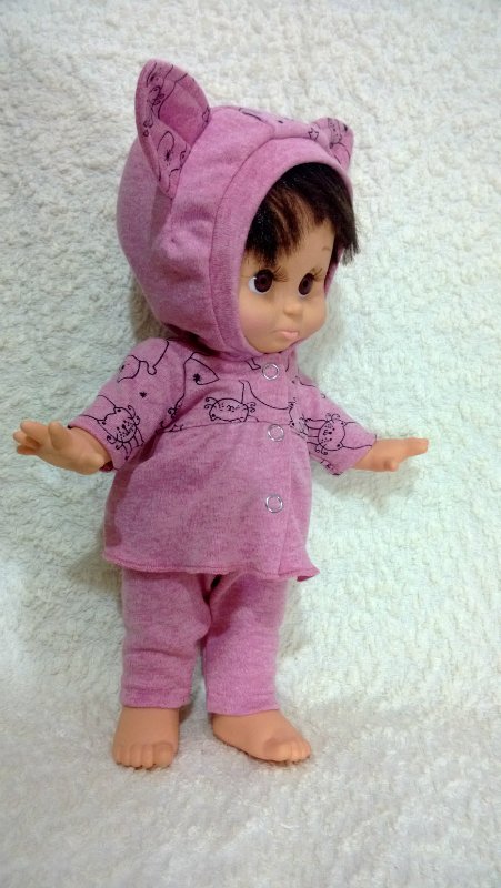 Ушки бывают разные | Бэйбики Ушки бывают разные — Одежда и обувь для кукол своими руками: фото