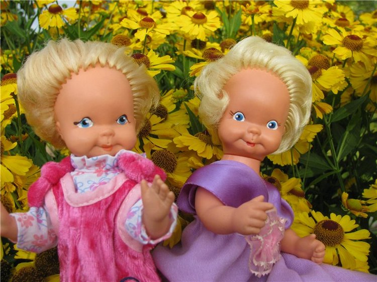 Мои винтажные подружки детства