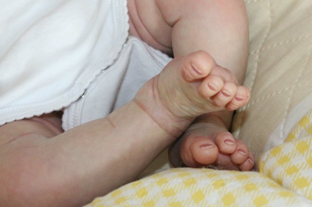 Сладкие сны Манюнечки! Кукла реборн Беспаловои Жанны (фото 4)