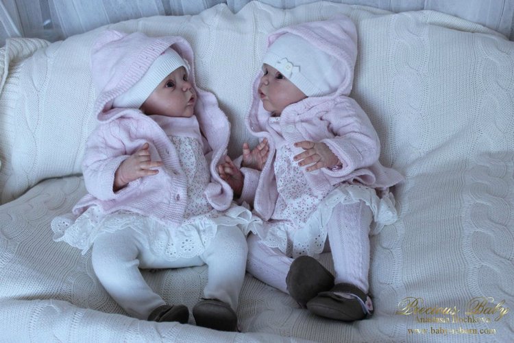 Мы двойняшки! Куклы реборн Анастасии Бочковой