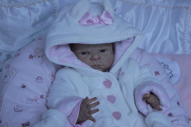 Детка Скарлет... Куколка реборн Виктории Вишни