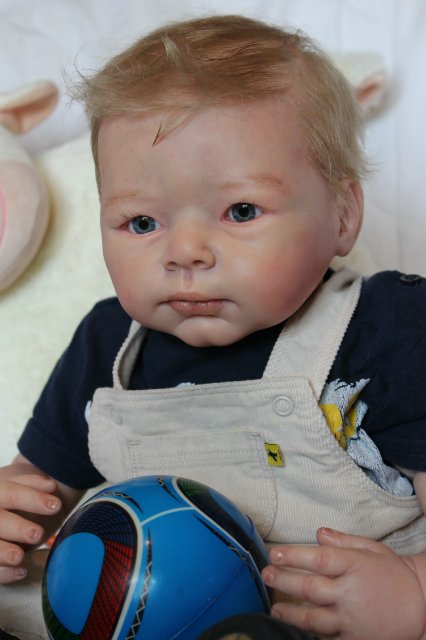 Мамино солнышко Ванечка. Куклы-реборн Натальи Ветровой (фото 4)