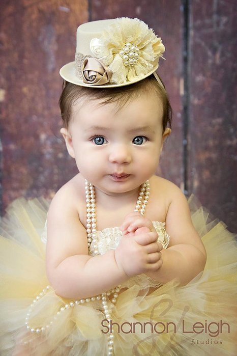 Миниатюрная шляпка в центре внимания | Бэйбики Миниатюрная шляпка в центре внимания (фото 8)