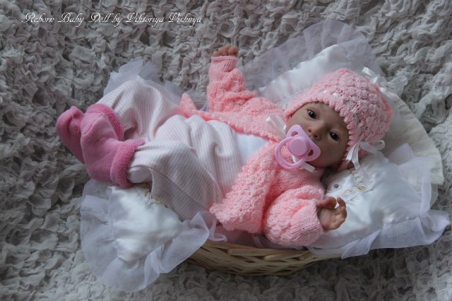 Аделиночка... Куколка реборн Виктории Вишни (фото 5)