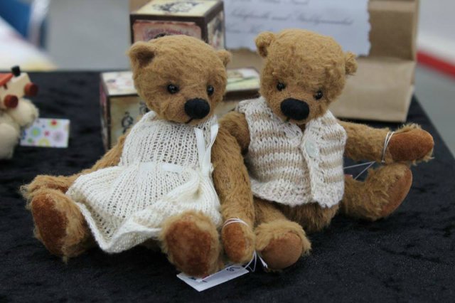 Выставка TEDDYBÄR TOTAL в Мюнстере 2015. Часть первая - мишечная. Фоторепортаж