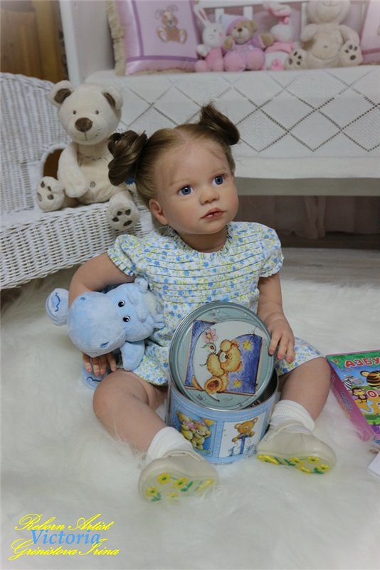 Еще немного о Виктории. Кукла реборн Гринистовой Ирины (фото 7)