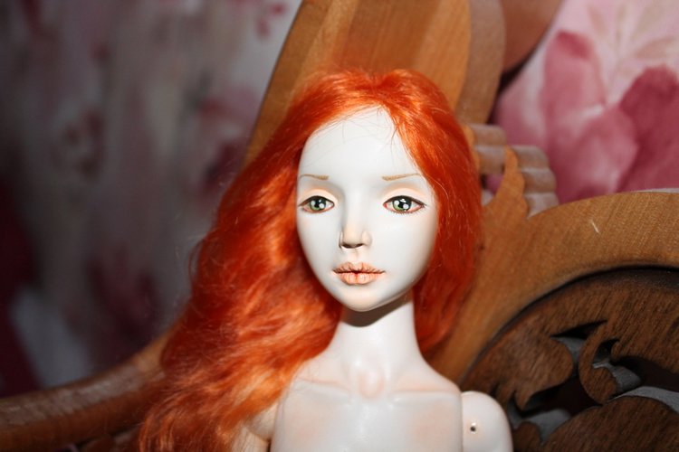 Маленькая русалочка Анаэль. Авторская кукла (фото 8)