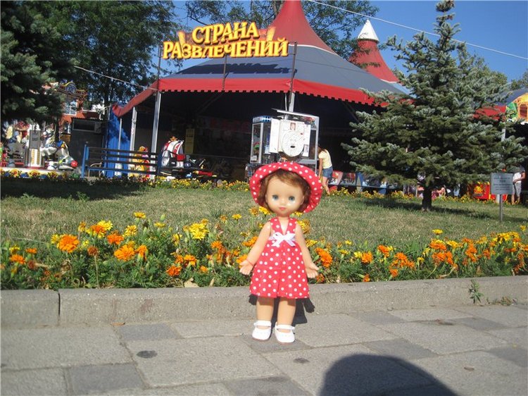 Галчонок и лето. Винтажна куколка СССР Галя