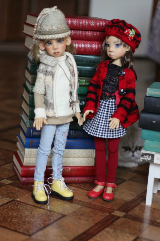 Куклы Кае Вигс и любовь к чтению